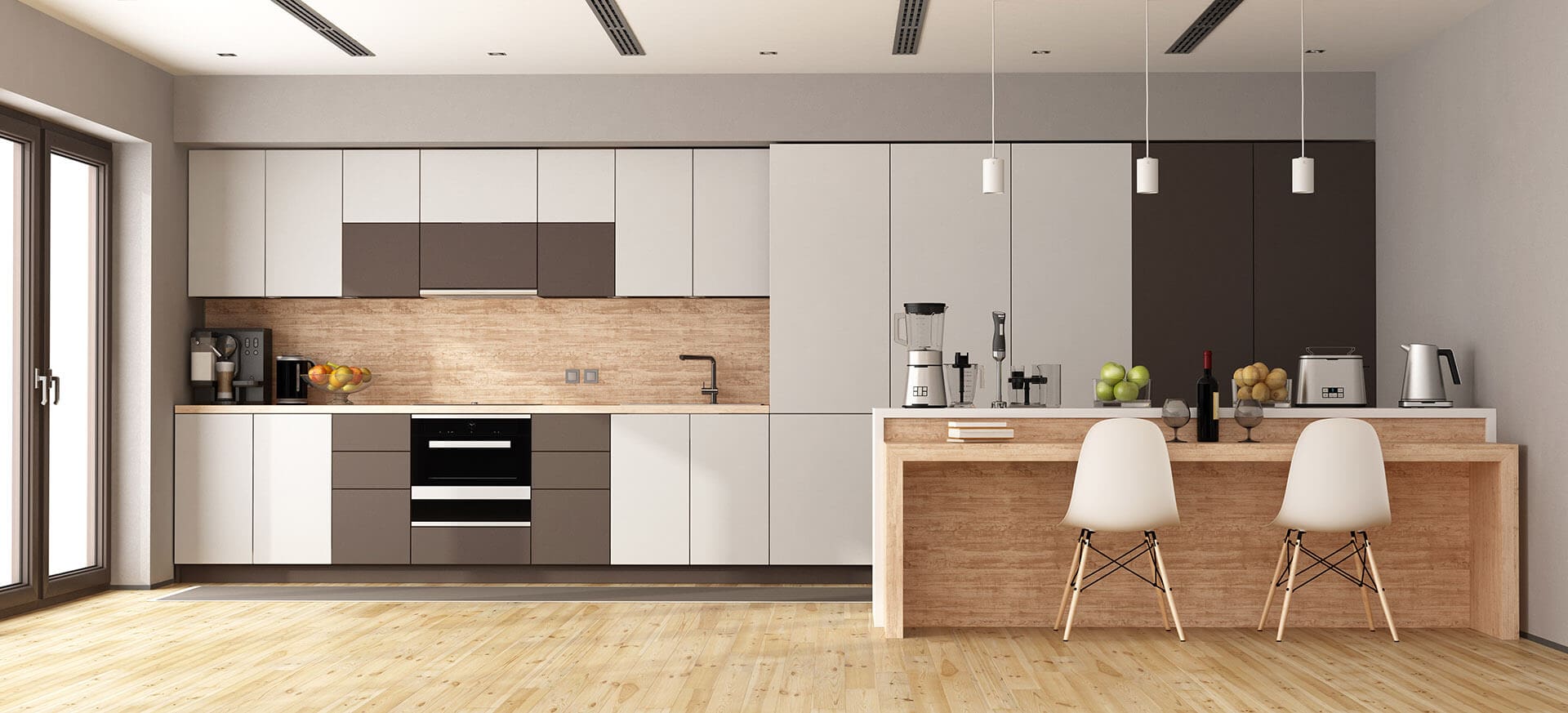 Modern Kitchen Design - EJV WINDOWS LLC